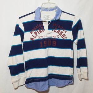 Childrens Place| Boys Long sleeve strip Shirt